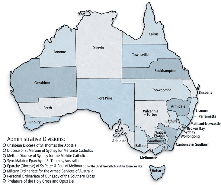 skæg hundrede Rå The Australian Catholic Directory • Bishops & Dioceses in Australia